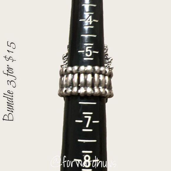 Bundle 3 for $15 Owl Stretch Ring Size 6 - 10 READ - Picture 5 of 9